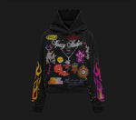 Spazy Graffiti Hoodie